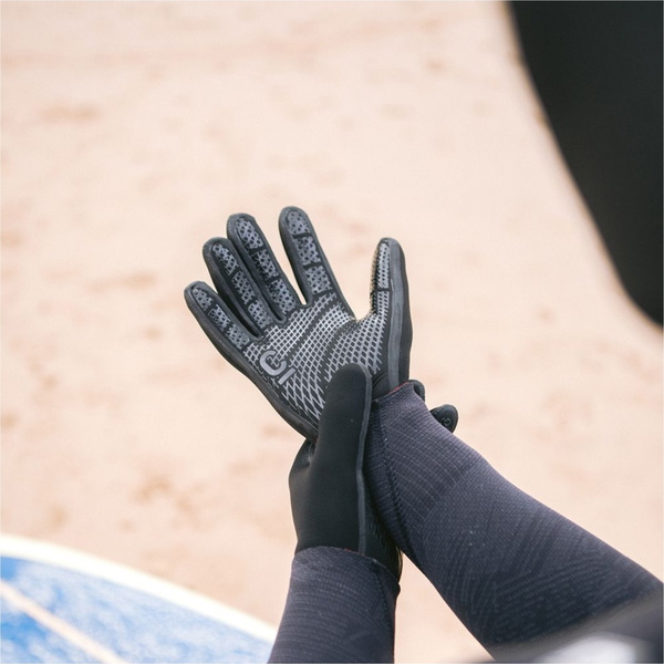 2026 C-Skins Guantes Con Cable 2mm C-GLWI2 - Black